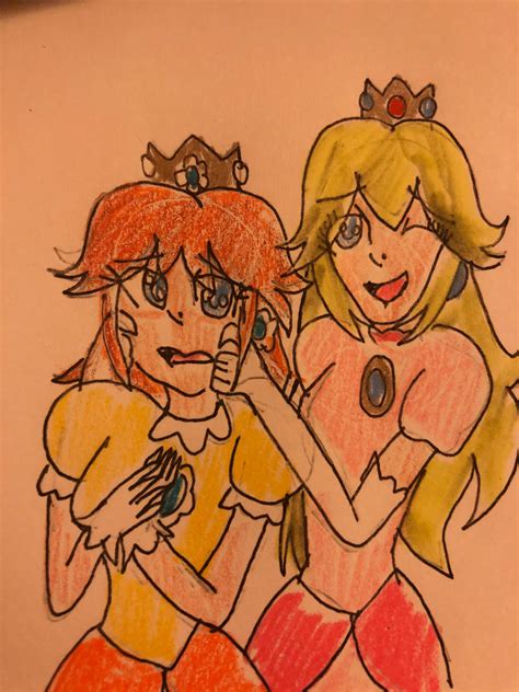 Princess Peach & Daisys Royal Fucking